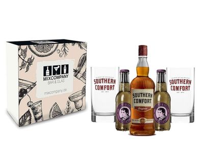 Southern Comfort Geschenkset NEU - Southern Comfort Whiskey 0,7l 700ml (35% Vol