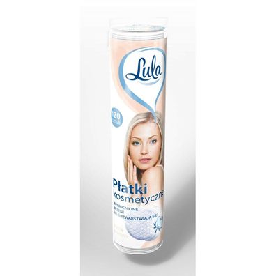 LULA Kosmetikpads - 100% Baumwolle 1p.-120pcs