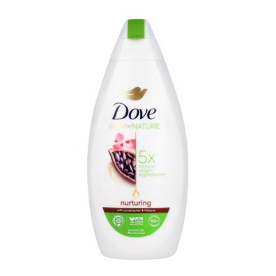 Dove Care By Nature Pflegendes Duschgel - Kakaobutter & Hibiskus 400ml