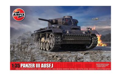 Airfix Panzer III Ausf J in 1:35 1501378 Airfix A1378 Bausatz