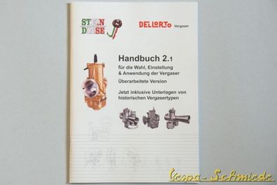 VESPA - Handbuch "Dell´Orto Vergaserabstimmung" - Dellorto Vergaser Hand-Buch