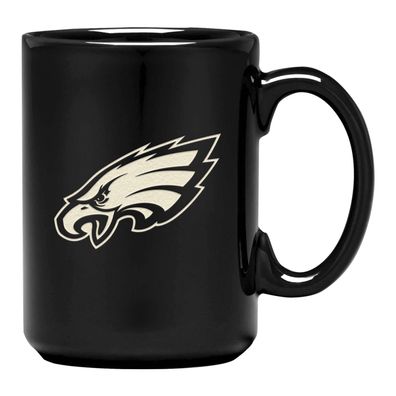 NFL Kaffeetasse Philadelphia Eagles Sanded Curved Tasse Mug 15oz 450ml 5056146868351