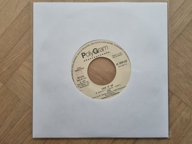 Kiss/ J.J. Cale - Lick it up/ Money talks 7'' Vinyl Italy Jukebox PROMO