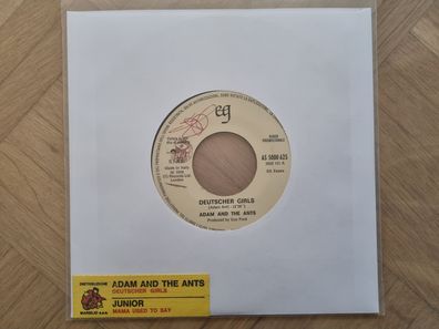 Adam and the Ants - Deutscher Girls 7'' Vinyl Italy Jukebox PROMO