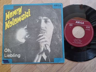 Henry Kotowski - Oh, Liebling 7'' Vinyl Amiga
