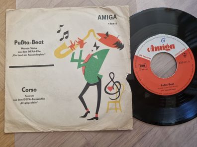 Theo Schumann-Combo/ Klaus Lenz-Sextett - Pussta-Beat/ Corso 7'' Vinyl Amiga