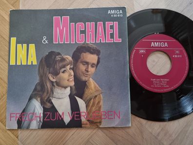 Ina & Michael - Frech zum Verlieben 7'' Vinyl Amiga