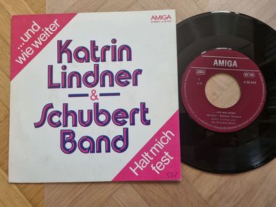 Katrin Lindner & Schubert Band - ? und wie weiter 7'' Vinyl Amiga