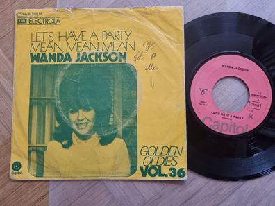 Wanda Jackson - Let's have a party 7'' Vinyl Germany