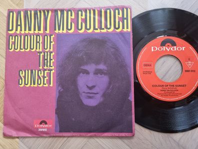 Danny McCulloch - Colour of the sunset 7'' Vinyl Germany