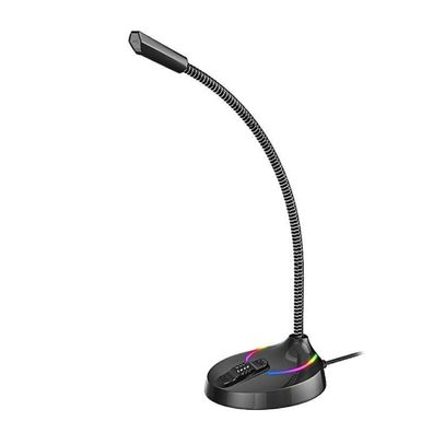 Havit GK55 RGB Gaming Microphone RGB USB Gaming Mikrofon, Plug & Play-Funktion, ...