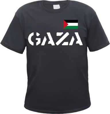 Gaza Herren T-Shirt - Tee Shirt mit Flagge