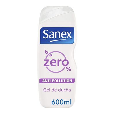 Duschgel Zero% Anti-Pollution Sanex (600 ml)