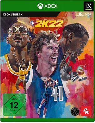 NBA 2K22 XBXS 75th Anniversary Edition - Take2 - (XBOX Series X Software / Sport)