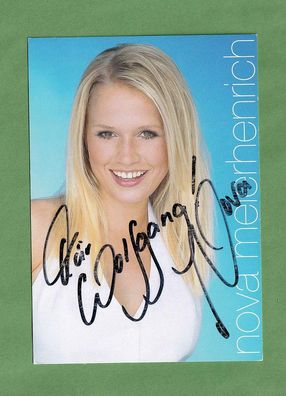 Nova Meierhenrich - Originalautogramm (3)