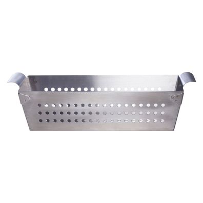 Allgrill Grillkorb aus Edelstahl 30 x 13 x 9 cm Gemüsekorb