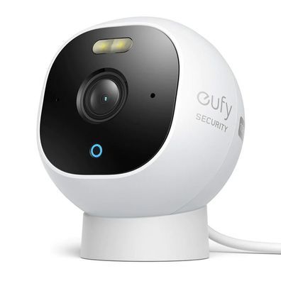 eufy Security Solo OutdoorCam C24 Überwachungskamera (2K, IP67, Scheinwerfer, Na