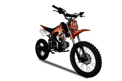 KXD 607K 125ccm 17/14" 4T Dirtbike Crossbike Pocketbike