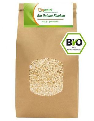 Piowald BIO Quinoa Flocken - 700g, glutenfrei