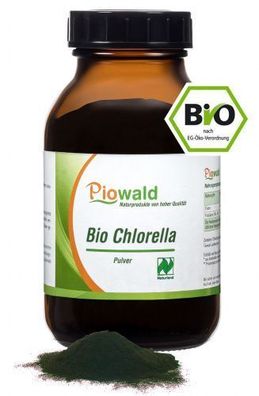 Piowald BIO Chlorella Pulver - 250g, Naturland