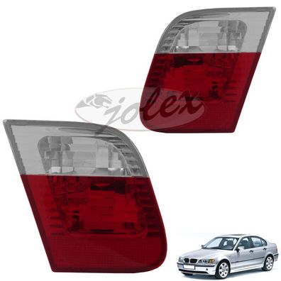 Rückleuchte innen rot-weiß rechts + links für BMW 3er E46 Limousine Facelift 01-05