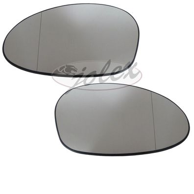 Spiegel Spiegelglas Außenspiegel rechts + links für BMW 1er E81 E82 E87 E88 04-09