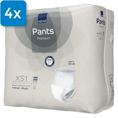 Abena Pants Premium XS1, 4 x 24 Stück
