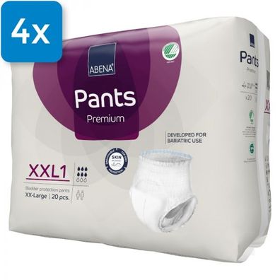 Abena Pants Premium XXL1, 4 x 20 Stück