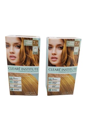Cleare Institute Colour Clinuance 7.3 Golden Blonde Haarfärbung je 170ml