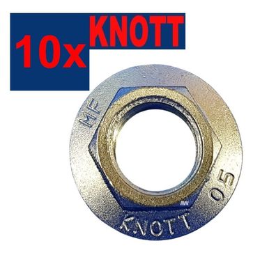 10 St. Original Knott Flanschmutter M24 x 1,5 - SW32 407963.001