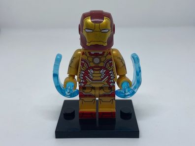 Superhelden Iron Man Mark 42 Tony Stark Minifigur Marvel Bausteine Lego Kompatibel