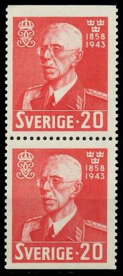 Schweden 1943 Nr 297Do Du postfrisch SENKR PAAR X57CC3E