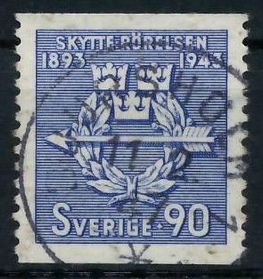 Schweden 1943 Nr 301A zentrisch gestempelt X57CCCA