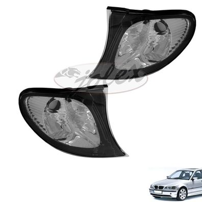 Blinker Blinkleuchte Klarglas rechts + links Satz Paar für BMW E46 Facelift 01-05