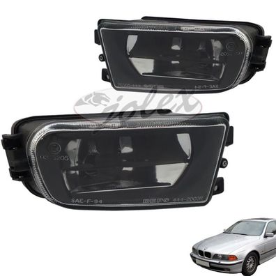 Nebelscheinwerfer schwarz Klarglas klar rechts + links Set für BMW 5 E39 96-00 Z3