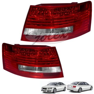 LED Rückleuchten Rücklicht rechts + links SET Audi A6 Limousine Stufenheck 04-08