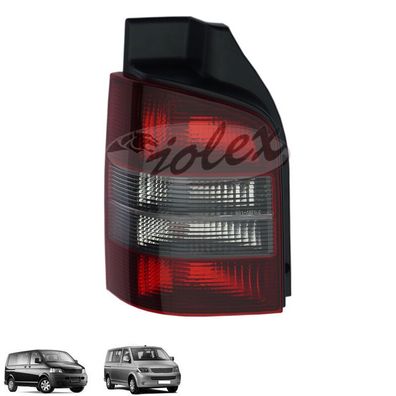 Rückleuchte Rücklicht rot-schwarz links für VW T5 Multivan Caravelle Bus 03-09