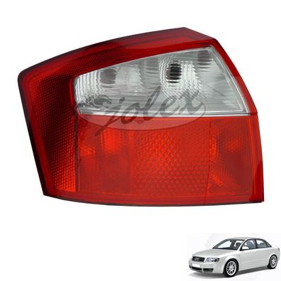 Rücklicht Heckleuchte Hecklicht hinten links Audi A4 Limousine Stufenheck 01-04