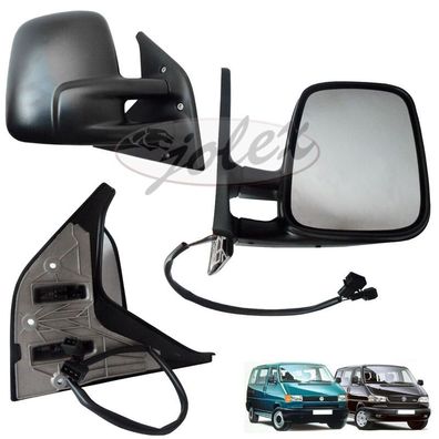Außenspiegel Spiegel elektrisch verstellbar und heizbar rechts VW T4 AC0 AC1