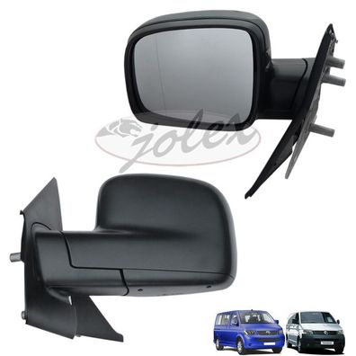 Außenspiegel Spiegel mit Spiegelglas manuell verstellbar links für VW T5 03-09
