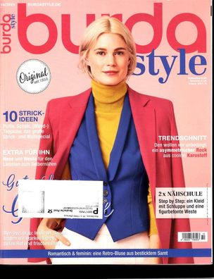 Burda Style 10-2019 mit Nähjournal