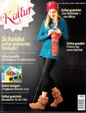 Hand made Kultur - Dy Magazin mit Schnittmuster 4-2013