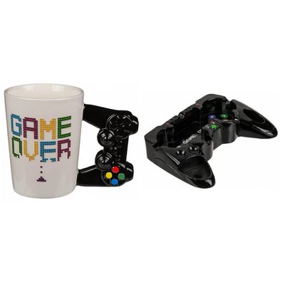 Gamer Set Kaffee Tasse Controller Griff Aschenbecher Spielekonsole Controller