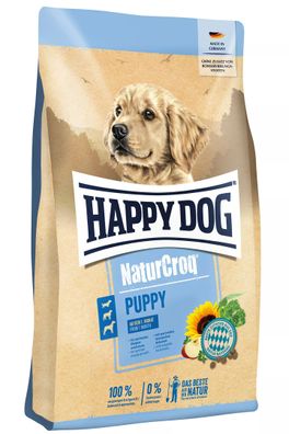 Happy Dog NaturCroq Puppy 1 kg ab dem 1. Monat | Hundefutter Puppy