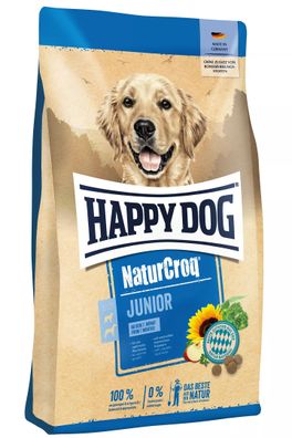 Happy Dog NaturCroq Junior 1 kg ab dem 7. Monat | Hundefutter Puppy