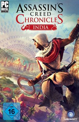 Assassins Creed Chronicles India (PC, 2016, Nur Ubisoft Connect Key Download Code)