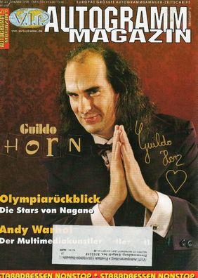 Zeitschrift - V.I.P. Autogramm-Magazin Nr. 23 vom April- Mai 1998