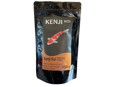 KENJI KOI Baby Koi Food 1 - 250g - Ab den ersten Tagen - Aufzuchtfutter Koi