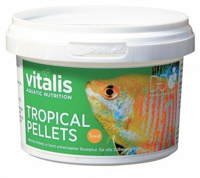 Vitalis Tropical Pellets 1mm 1,8kg Meerwasser Futter Aquarium