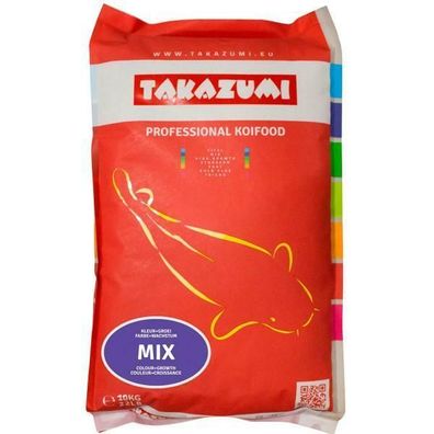Takazumi Mix Koifutter - Farb- & Wachstumsfutter 10kg * 4,5mm* Premiumkoifutter